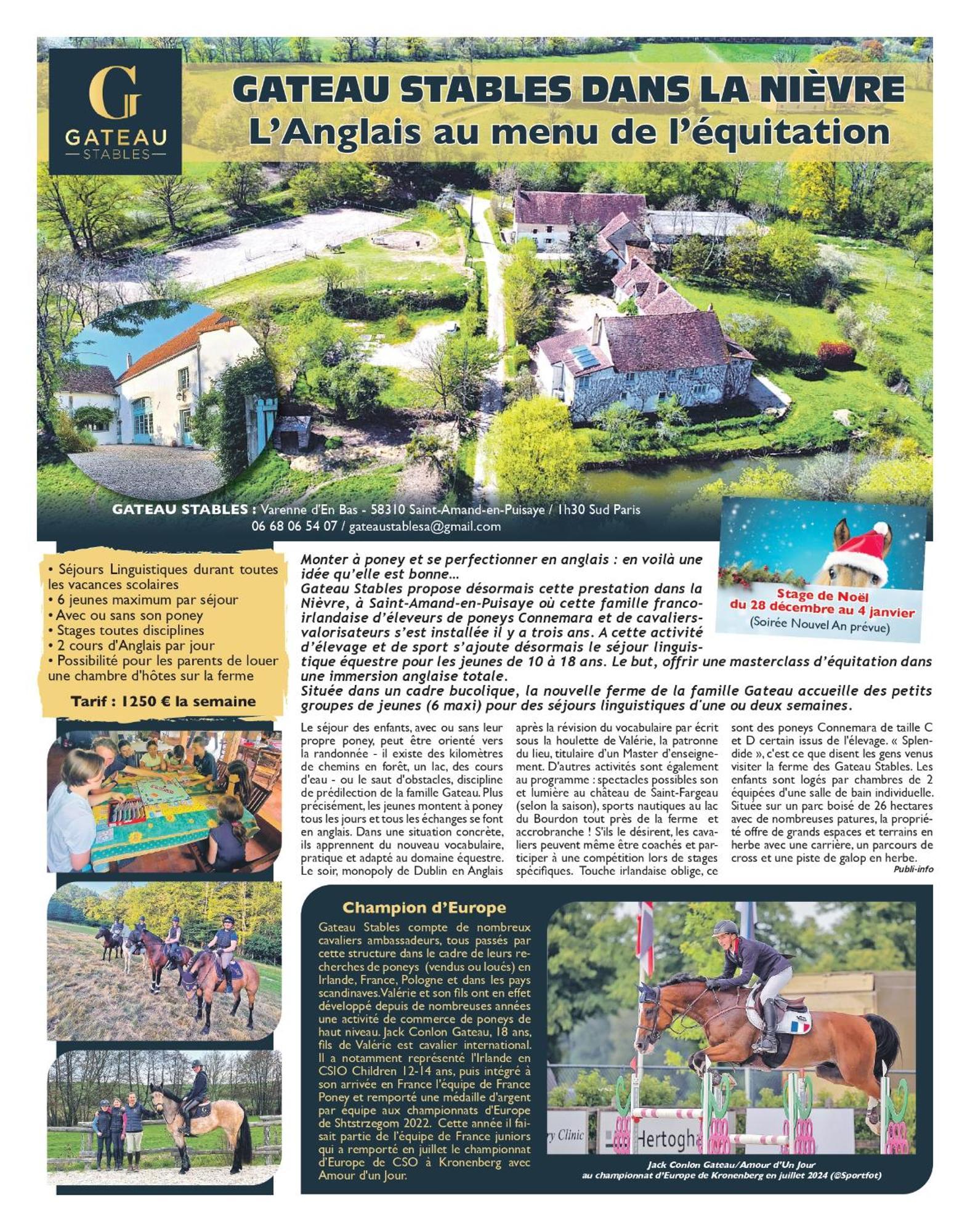 Ferme Equestre & Chambres D'Hotes Gateau Stables Proche Guedelon Saint-Amand-en-Puisaye Exterior foto